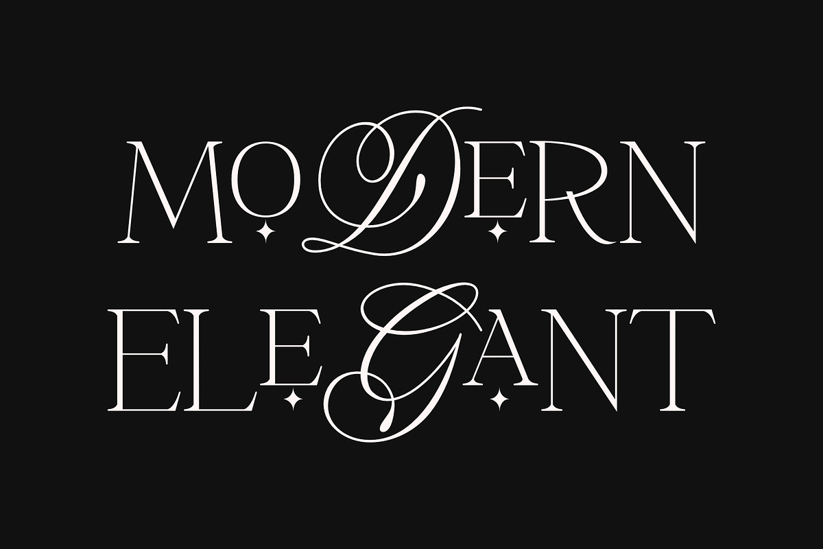 Elagern | Modern Stylish Serif, a Serif Font by Sealoung (Photo 6 of 15)