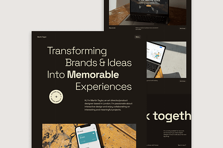 Klear — Framer Portfolio Template, a Landing Page Template by TamerMagdy