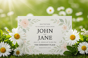Greeting Card Mockup, a Product Mockup by Designer Dude