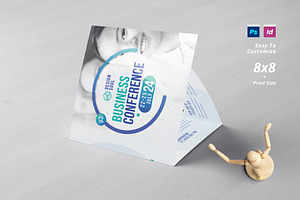 Conference Square Trifold Brochure