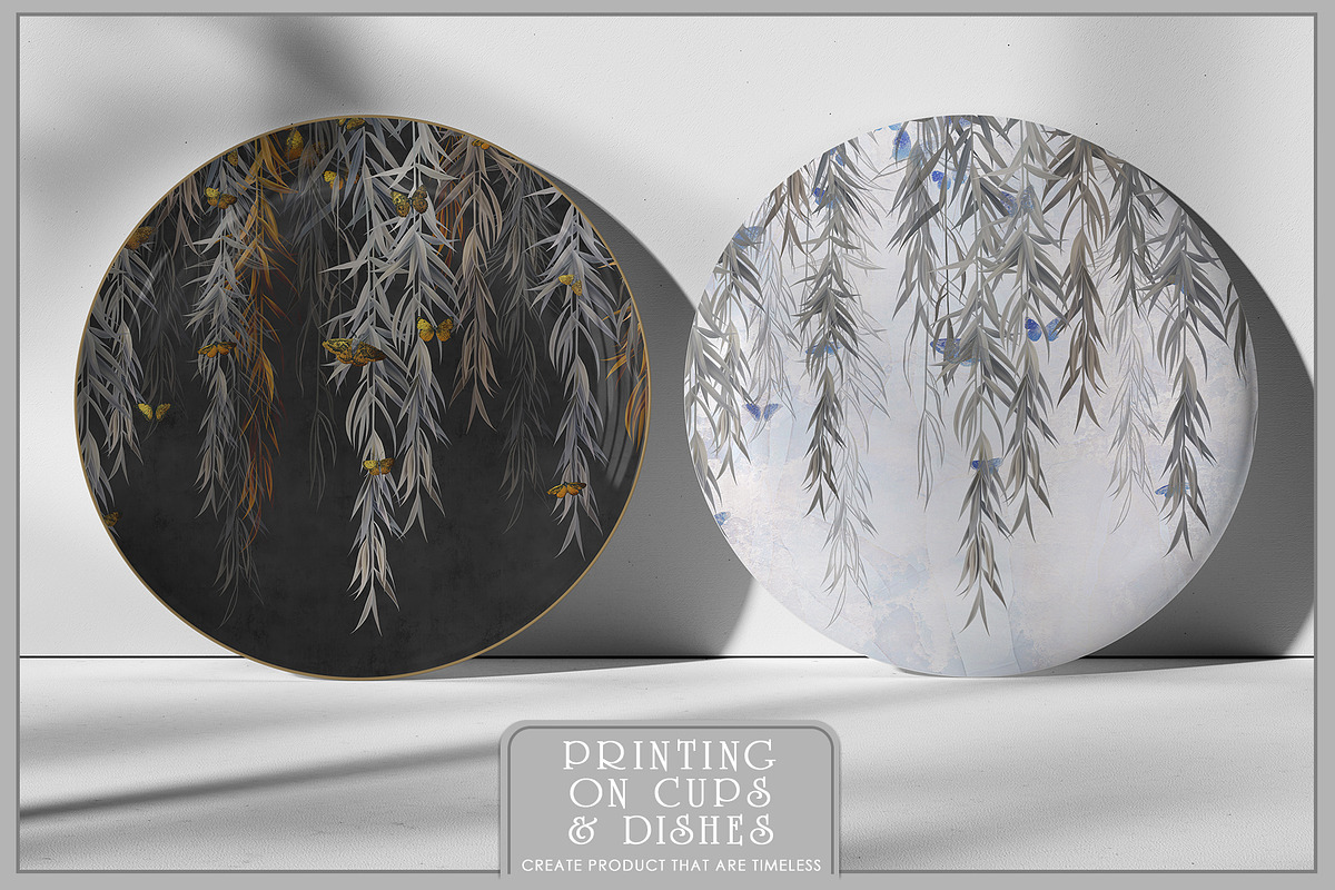 Fresco collection Willow rain, a Wallpaper Graphic by Natalia0307 (Photo 7 of 19)