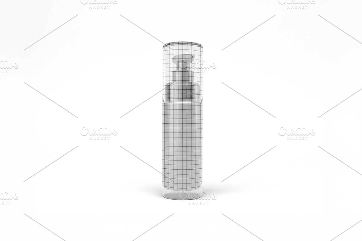 Cosmetics Pump Mockup, a Packaging Mockup by Qaleb Studio