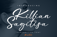 Killian Sagitisa Handwriting Font