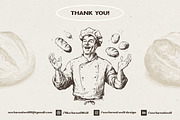 280 Vintage Bakery Illustrations, a Food Illustration by Nocturnal Wolf (Thumbnail 15 of 15)