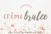 Creme Brulee Font Duo and Logo Kit, a Script Font by Kellie Jayne Studio (Thumbnail 1 of 13)
