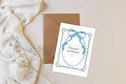 Blue Floral Clipart for Weddings, a Decorative Illustration by Hello Holly Studio (Thumbnail 2 of 10)