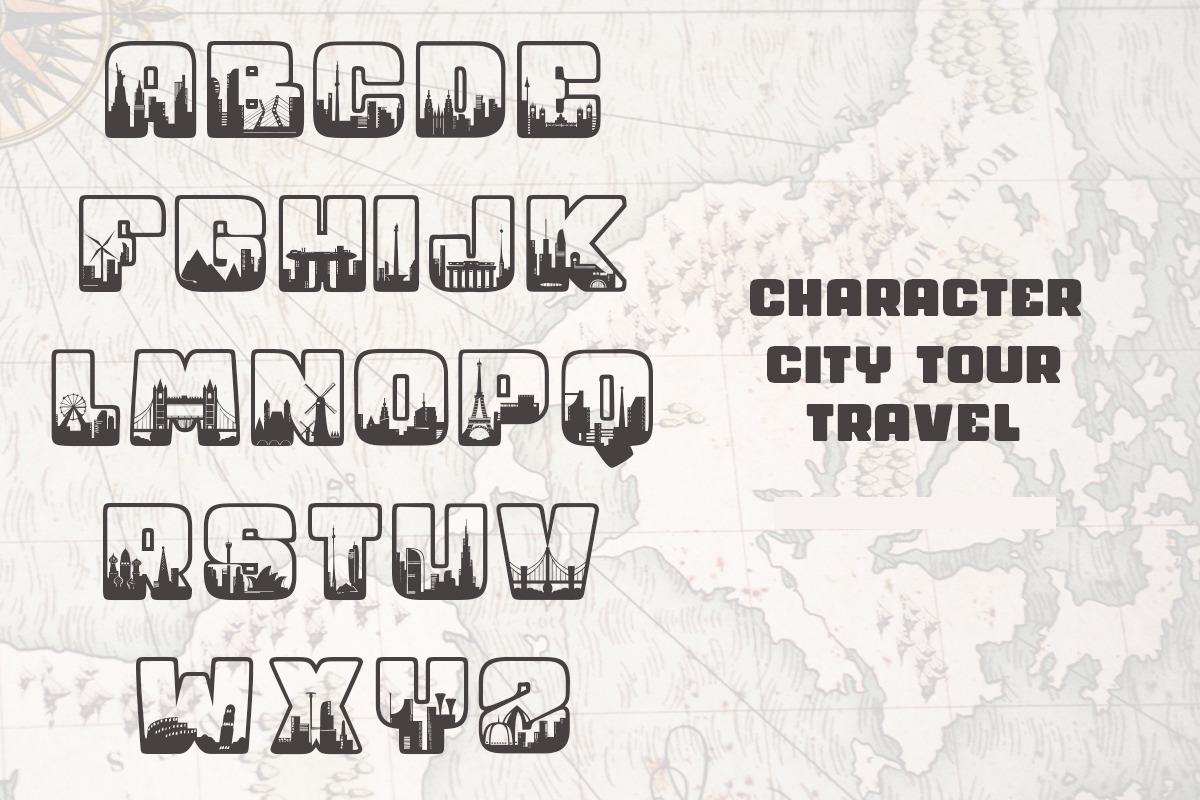 City Tour, a Slab Serif Font by Bramcreative (Photo 12 of 16)