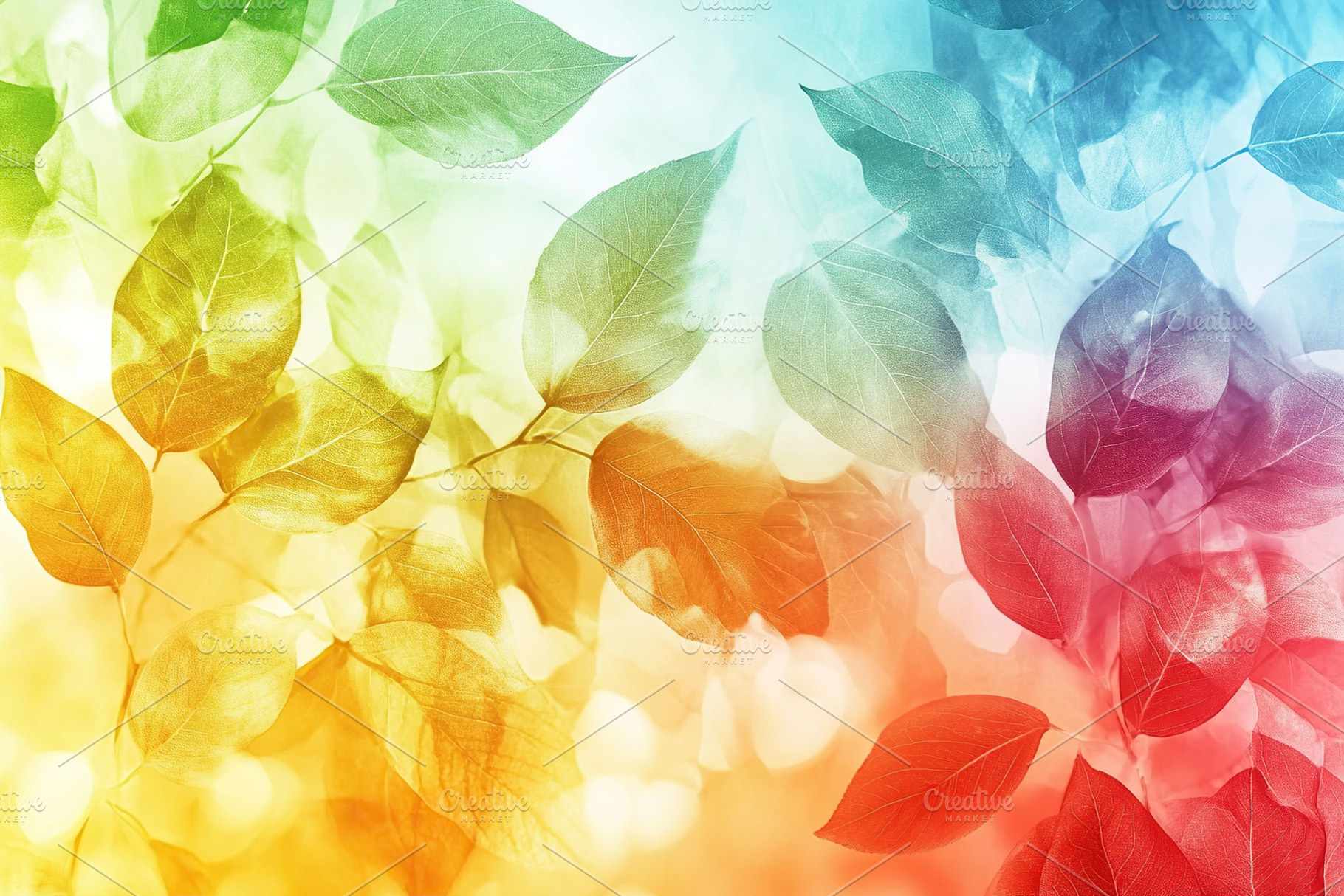 Colorful leaves create a vibrant atmosphere in late autumn sunlight, a Background Photo by AlyaAnd