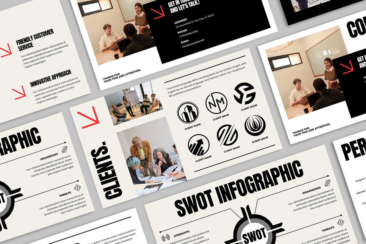 Resume Portfolio, a Presentation Template by Occy Design (Photo 5 of 6)