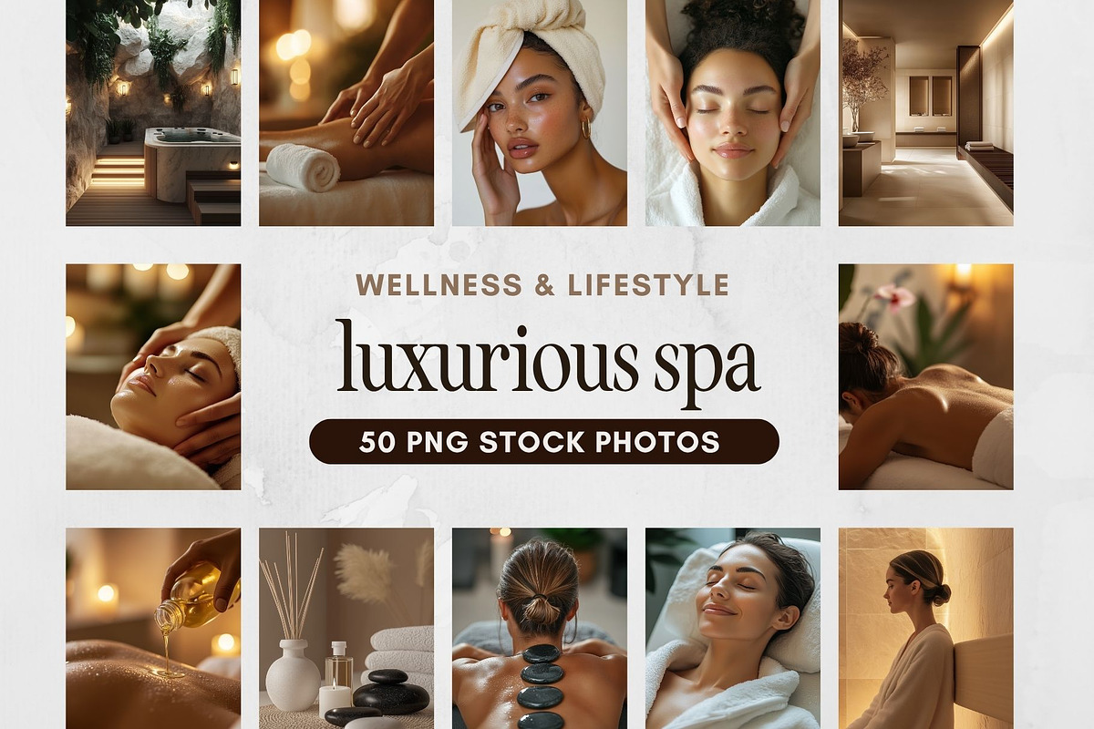 Luxurious Spa Massage Stock Photos, a Beauty & Fashion Photo by HAYAG Creatives (Photo 1 of 5)