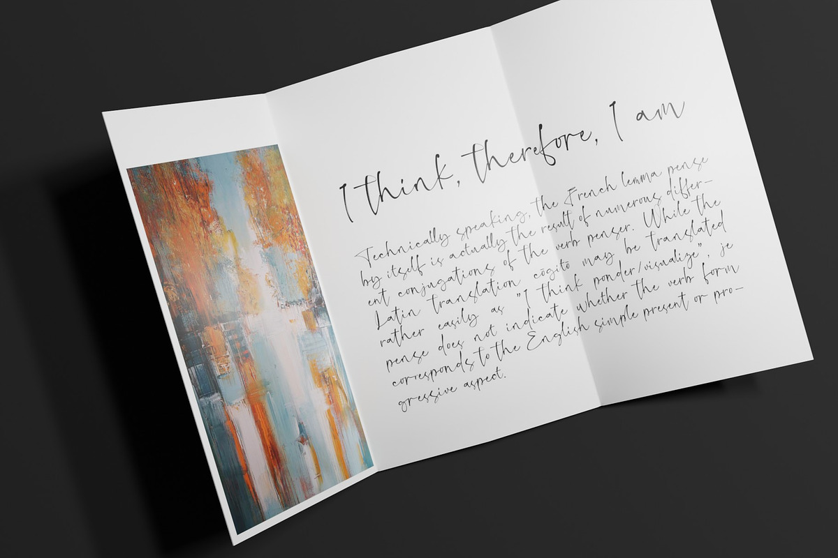 Therefore Signature Font Duo, a Script Font by Ryul Davidson (Photo 13 of 13)
