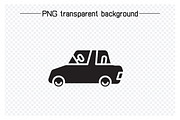 Car and Transportation Icons Set, an Outline Icon by Designfour (Thumbnail 6 of 8)