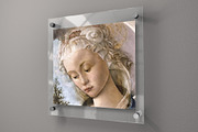 Glass frame for art mockup, a Product Mockup by PSD Market (Thumbnail 4 of 12)