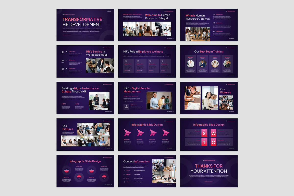 HR Training Presentation, a Presentation Template by Annora Studio (Photo 7 of 7)