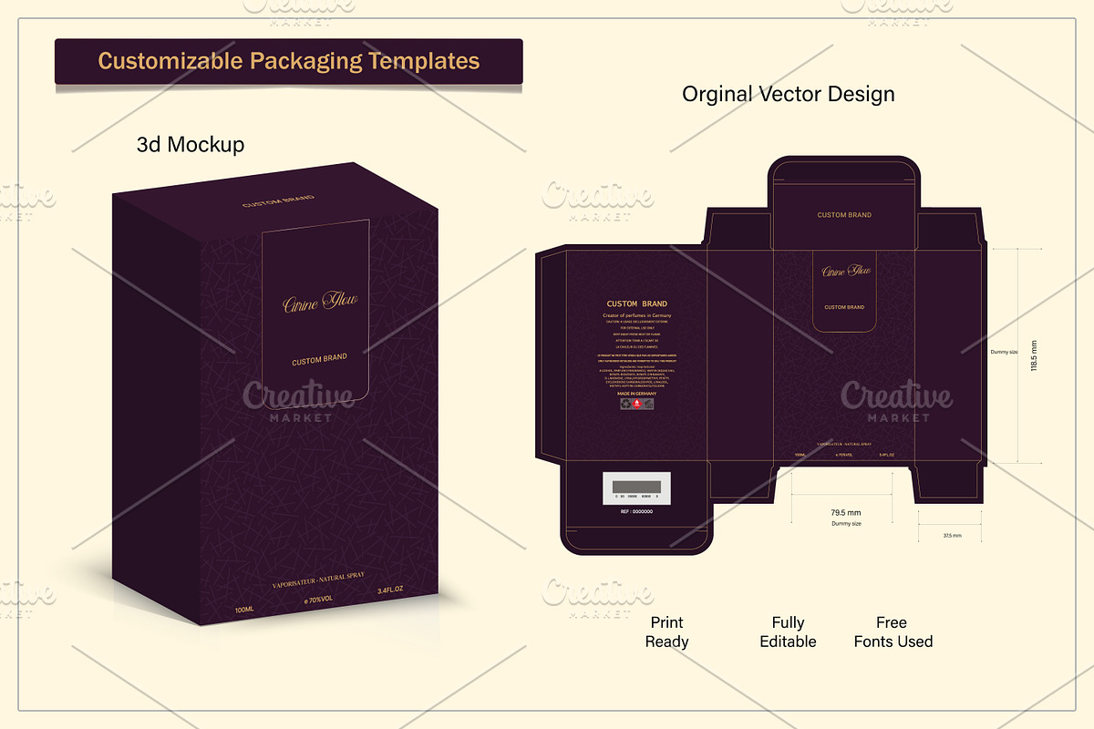 3d box design and mockup, a Packaging Mockup by sumonuix (Photo 3 of 3)