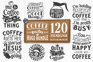 Huge Coffee SVG Bundle