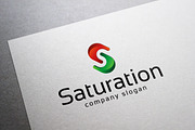 Saturation Logo, a Branding & Logo Template by EmilGuseinov (Thumbnail 1 of 2)