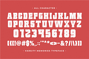 Varsity Memories - Condensed Slab, a Slab Serif Font by Pian45 Studio (Thumbnail 6 of 8)