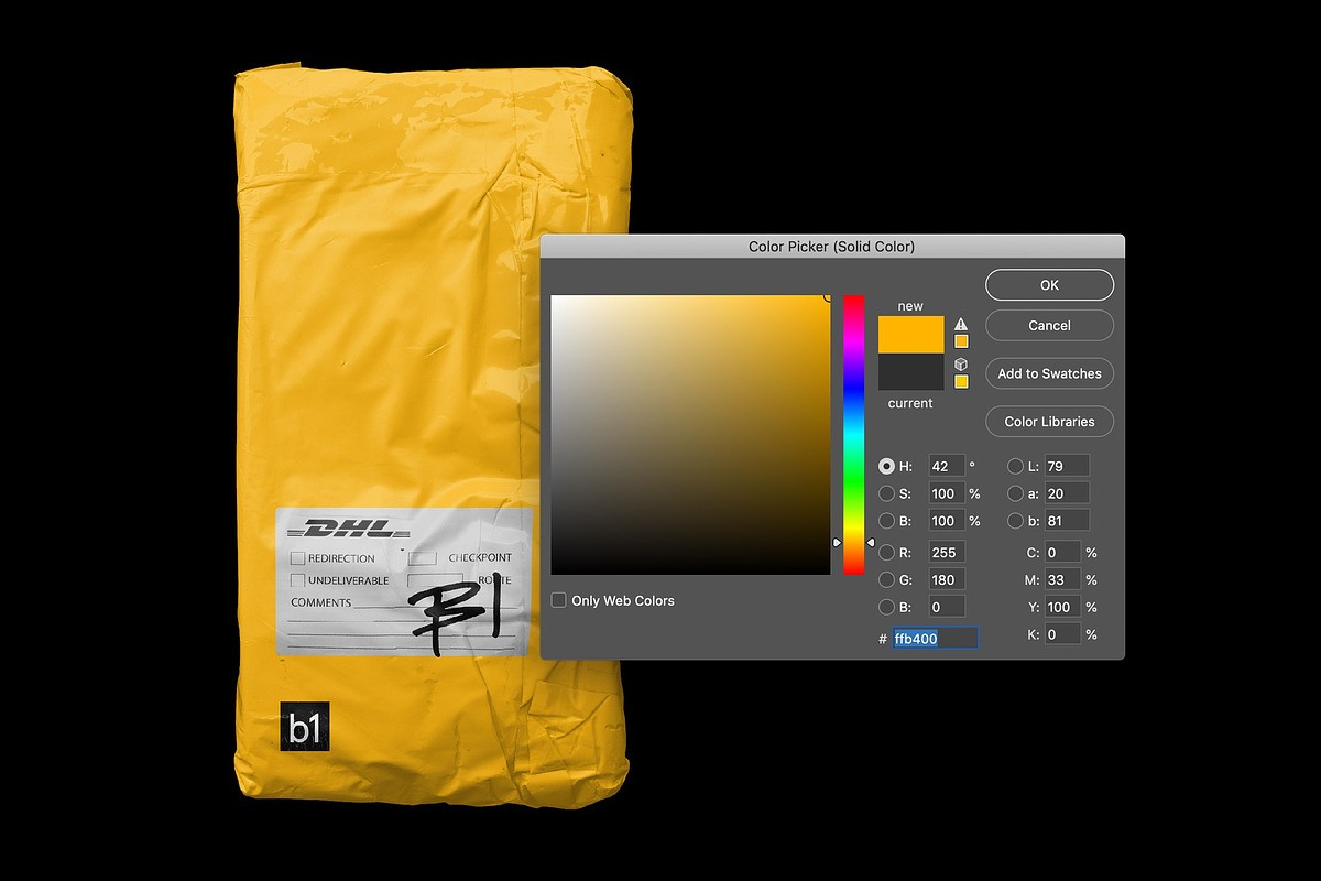 Post Pack Bag Mockup, a Packaging Mockup by Bolderaja1 Studio (Photo 10 of 10)