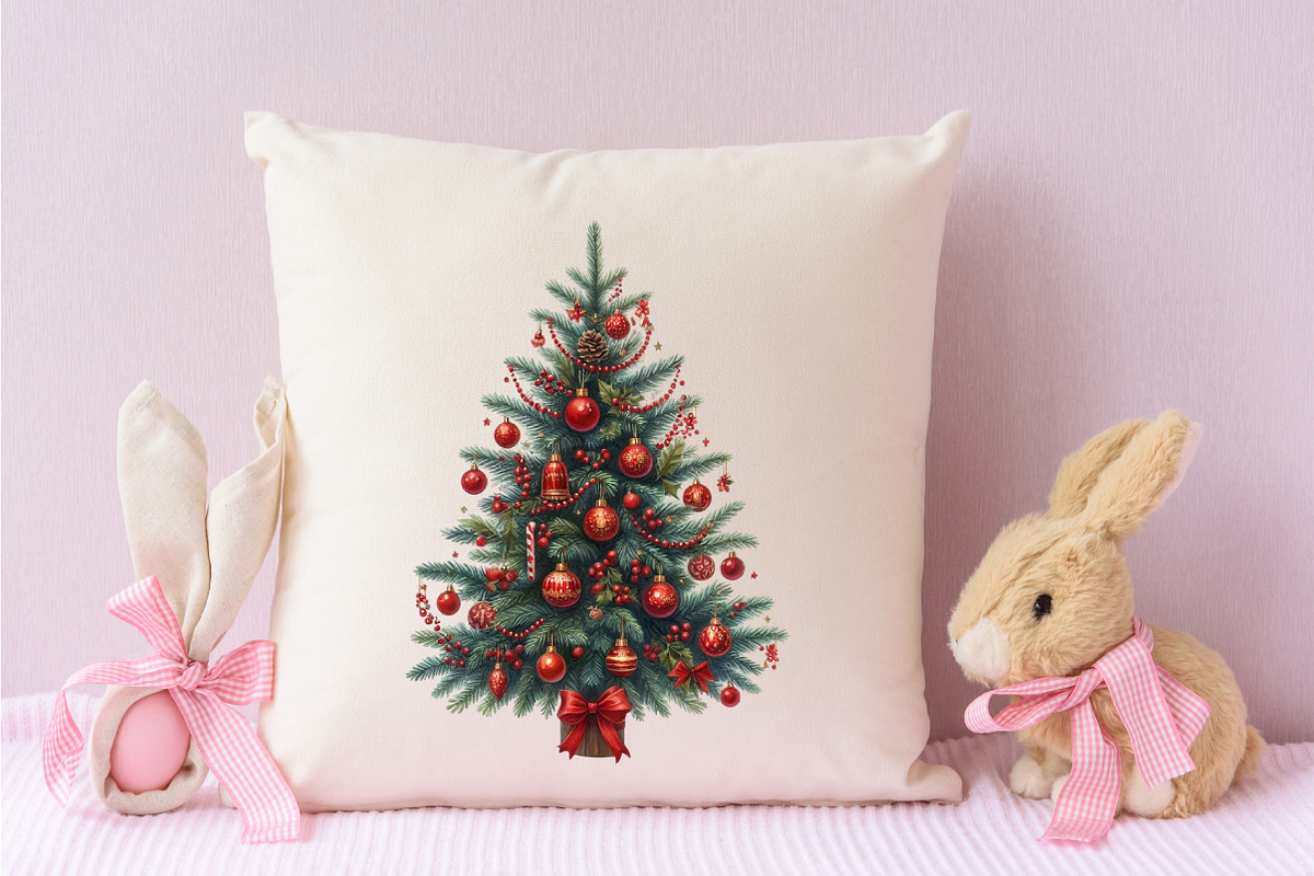 Christmas tree Png, an Illustration by Designking (Photo 3 of 4)