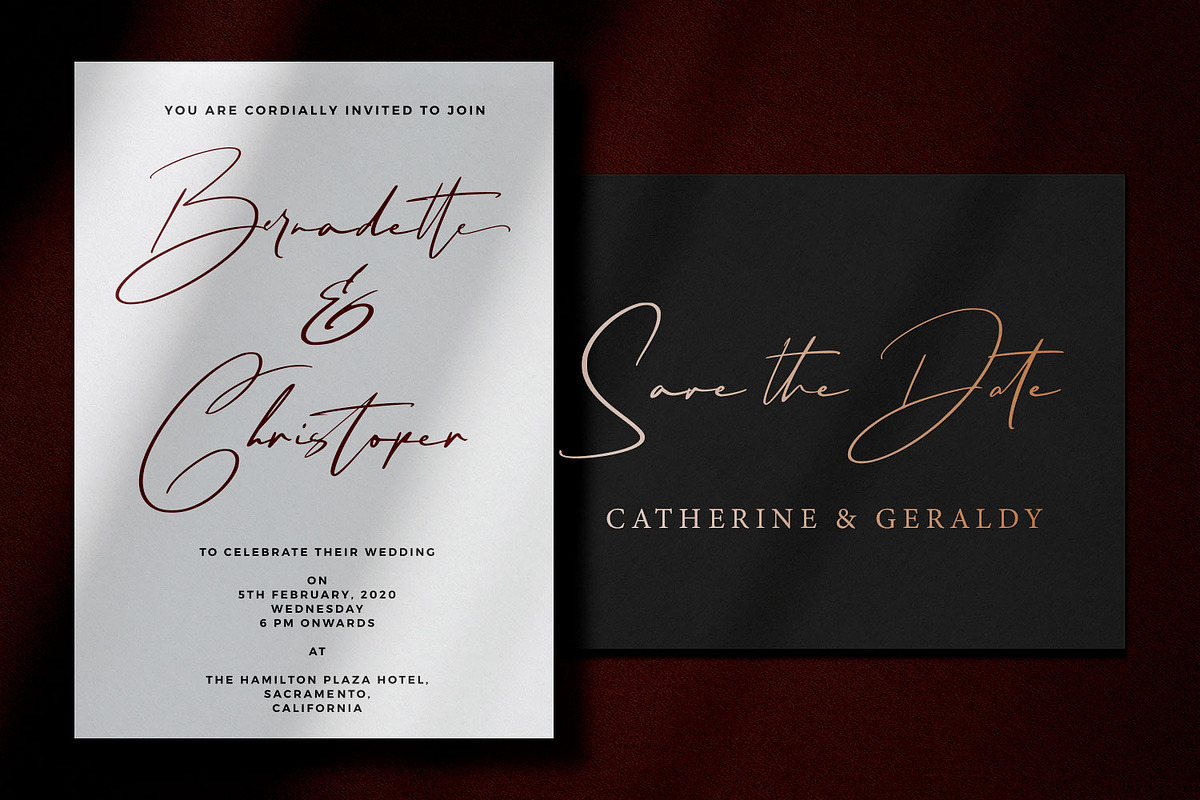 Signature Script Font - Los Merthina, a Script Font by Kotak Kuning Studio (Photo 5 of 9)