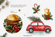 Christmas Holiday Vintage Collection, a Seasonal Illustration by Jenny Quince (Thumbnail 6 of 12)