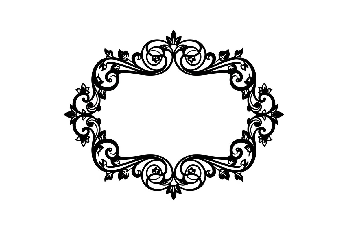 Laser Cut Frame Design SVG, a Graphic by musafir_fashion (Photo 5 of 11)