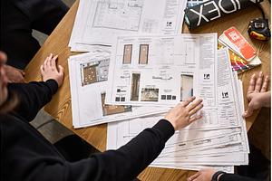 Designers Discussing Architectural, an Architecture Photo by wip3out