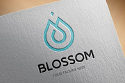 Blossom Logo Template, a Branding & Logo Template by BdThemes (Thumbnail 1 of 3)