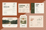 Label Template Set, a Stationery Template by BrandPacks (Thumbnail 2 of 14)