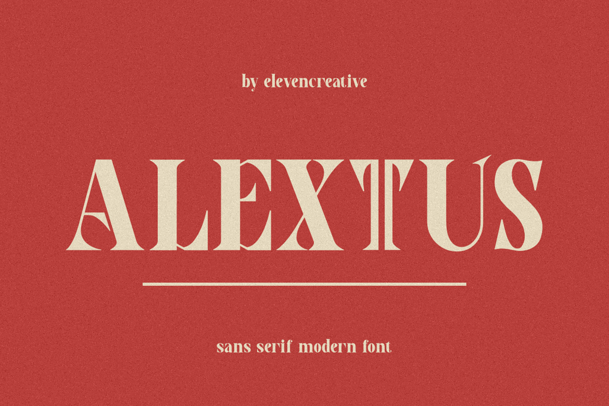 Alextus Serif, a Serif Font by Typegoals Studio (Photo 1 of 6)