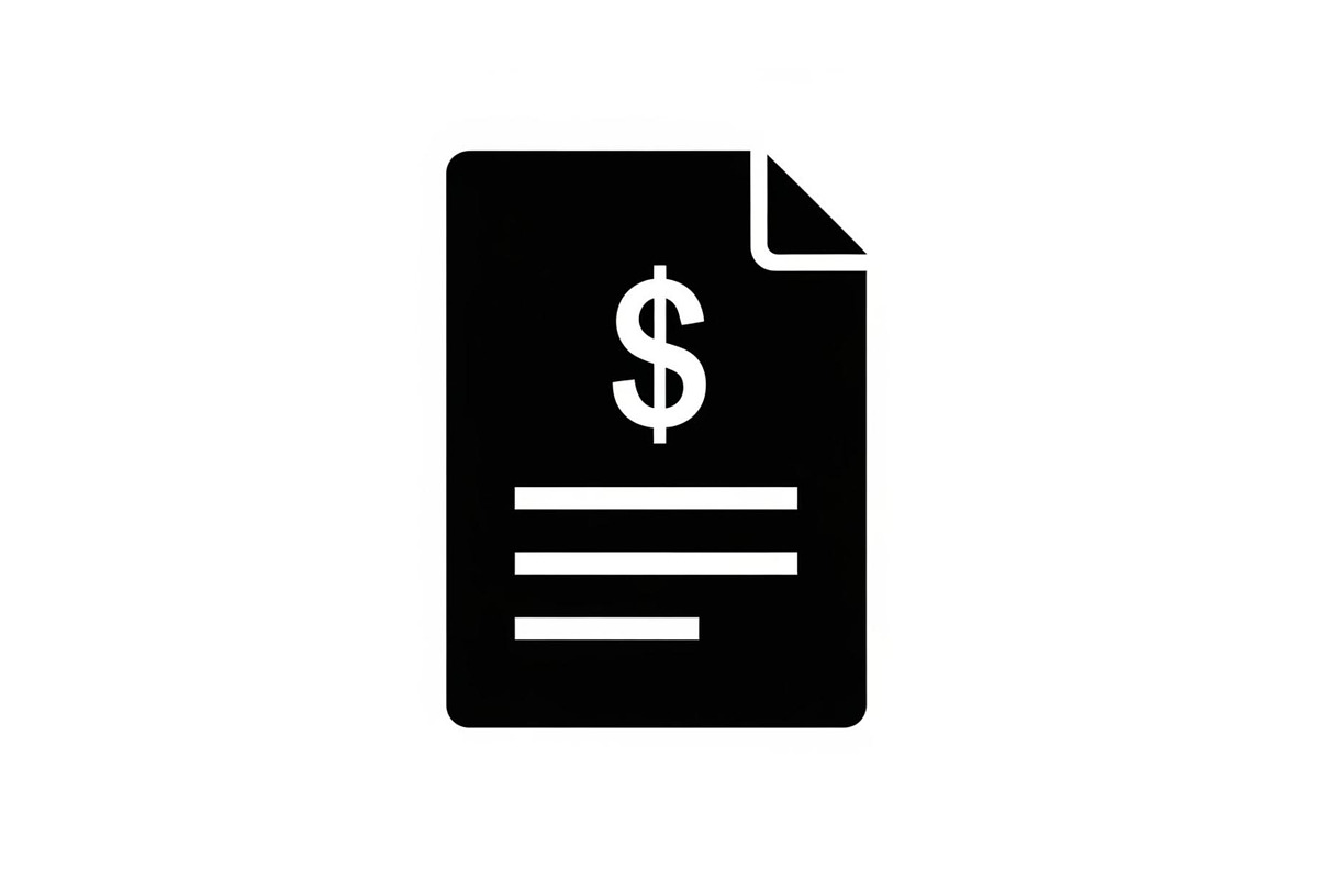 Modern Tax Document Icon Set, a Graphic by musafir_fashion (Photo 9 of 13)