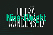Turas - Modern Condensed Sans Serif, a Sans Serif Font by Parker Creative (Thumbnail 4 of 8)