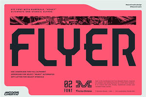 BM Flyer Font