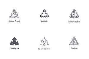 Logo Creator Triangle Shapes Edition