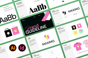 MAXIMO | Brand Guidelines Templates, a Branding & Logo Template by Artisan Vibes (Thumbnail 1 of 11)