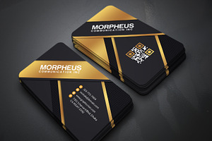 Gold Angle Business Cards