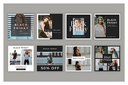 Ultimate Black Friday Social Media, a Social Media Template by MinimalStudioCo (Thumbnail 26 of 67)