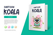 Cute cartoon koala. Tshirt, PNG., an Animal Illustration by KENO Mascots (Thumbnail 2 of 8)