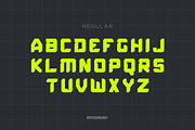 Speed Rush - Race Display Font, a Font by Pixesia Studio (Thumbnail 9 of 13)