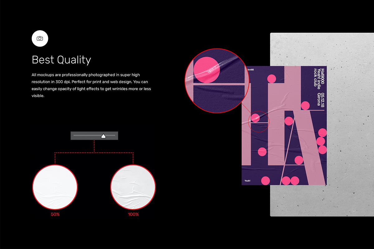 Glued Poster Mockups Scene Generator, an Advertising Mockup by Mr.Mockup™ (Photo 4 of 14)