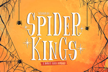 Spider King - Bouncy Serif Font