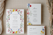 Whimsical Wildflowers - Watercolor, a Decorative Illustration by ThaismotaCreativeCo (Thumbnail 7 of 9)
