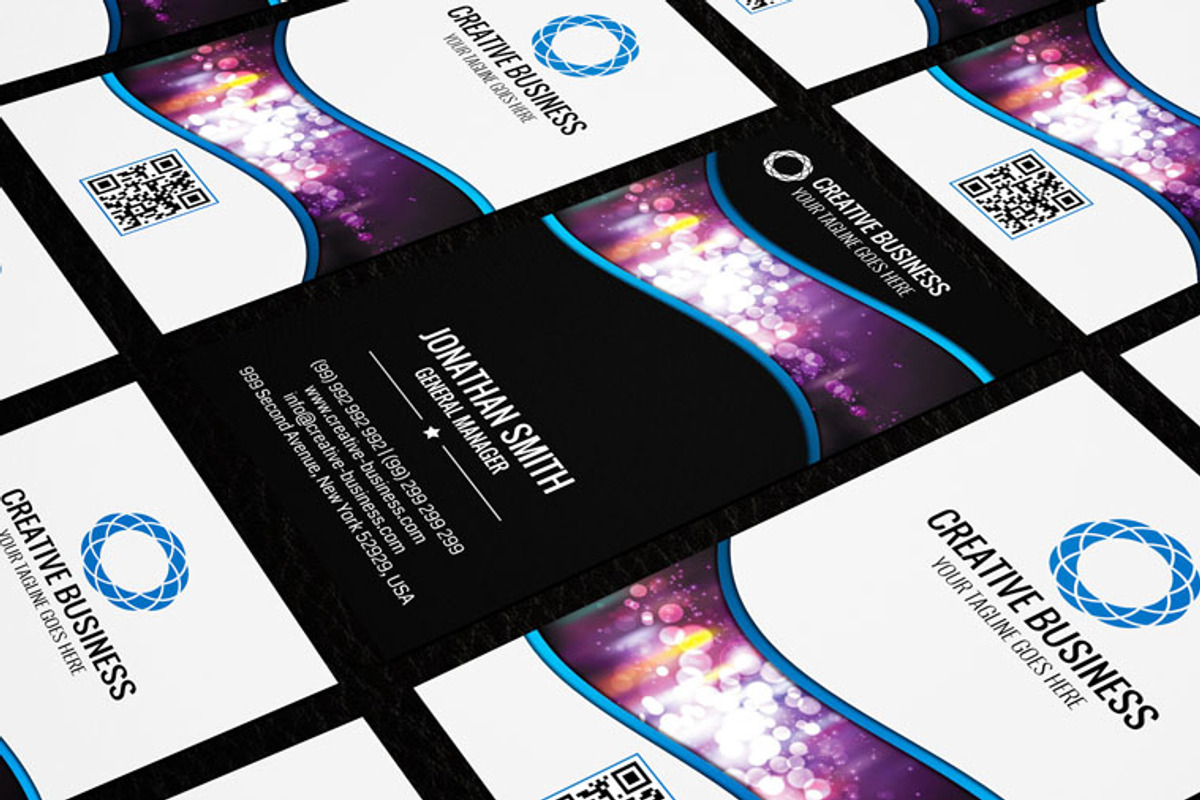 Modern Corporate Business Card CM021, a Business Card Template by annozio (Photo 4 of 4)