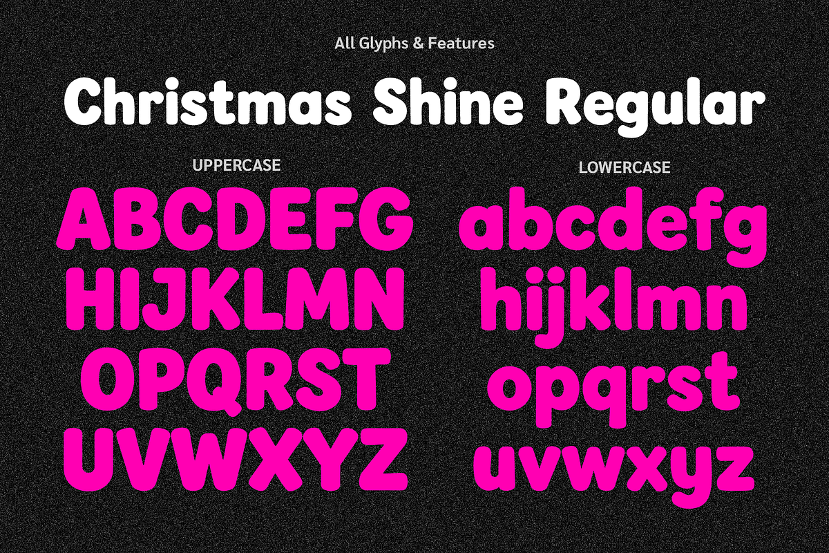 Christmas Shine, a Handwritten Font by BBtypeStudios (Photo 12 of 24)