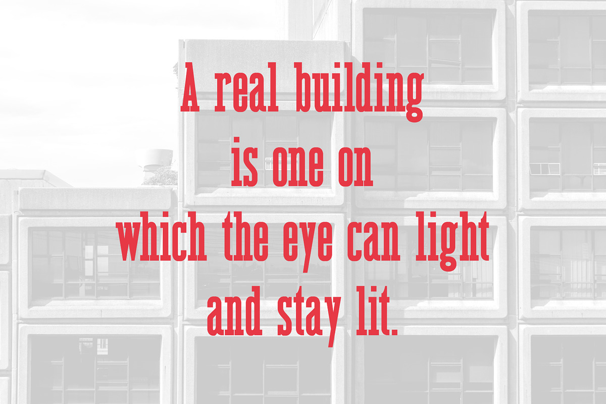 Urban - Brutalist Serif Font, a Sans Serif Font by Bart Wesolek (Photo 3 of 5)