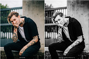 BLACK & WHITE LIGHTROOM PRESETS, an Action Add-On by Nes Design Co (Thumbnail 12 of 13)