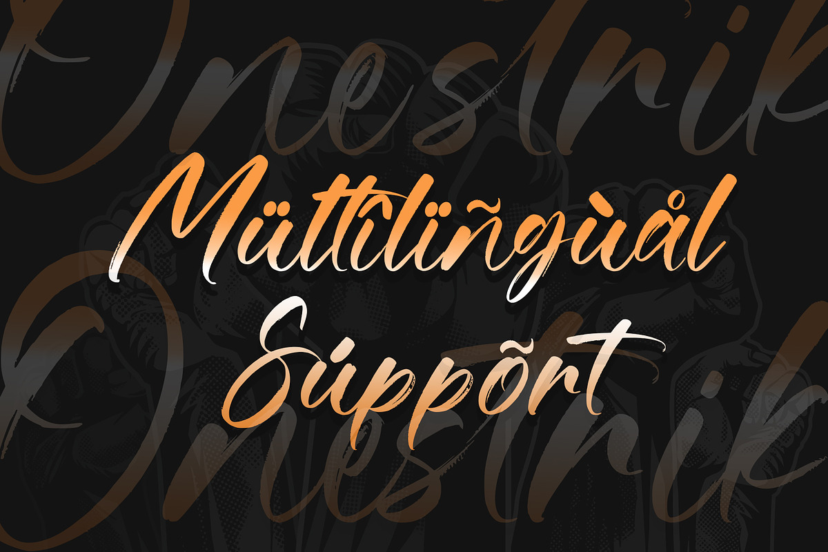 Onestrike, a Handwritten Font by Letterara (Photo 11 of 12)