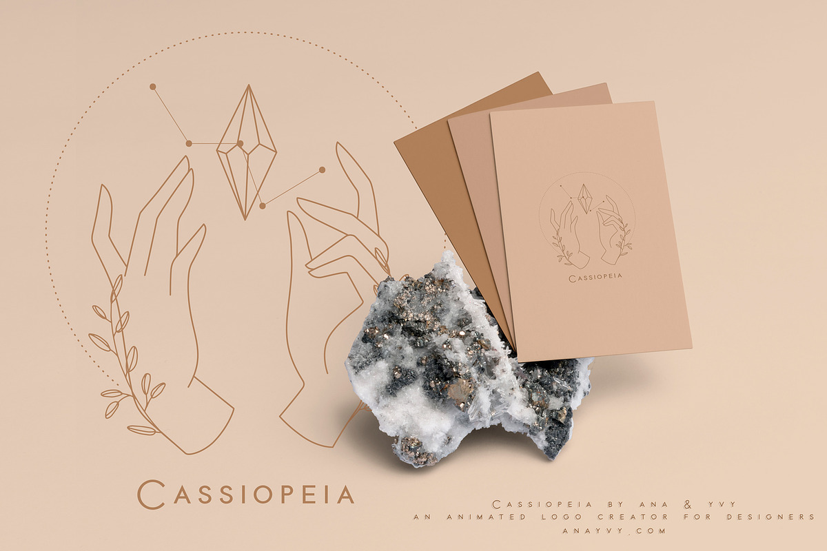 ANIMATED logo magic celestial hands, a Branding & Logo Template by ana ...