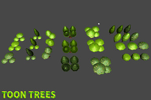 Toon Trees Pack